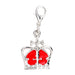 Red Crown Clip On Charm - Heritage Of Scotland - N/A