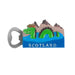 Resin Bottle Open Magnet Nessie/Scotland - Heritage Of Scotland - NA