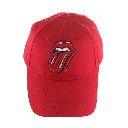 Rolling Stones Tongue Baseball Cap Red - Heritage Of Scotland - RED