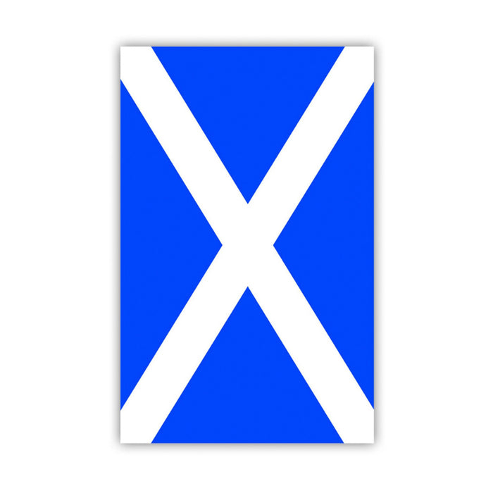 Saltire Flag Sticker - Heritage Of Scotland - NA