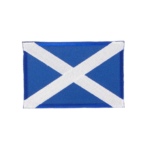 Saltire Oblong Flag Patch - Heritage Of Scotland - NA