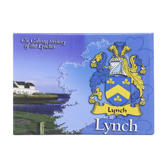 Scenic Metallic Magnet Ireland Lynch - Heritage Of Scotland - LYNCH
