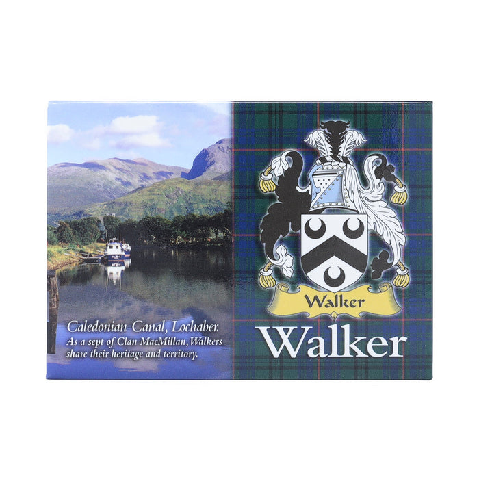Scenic Metallic Magnet Scotlan Walker - Heritage Of Scotland - WALKER