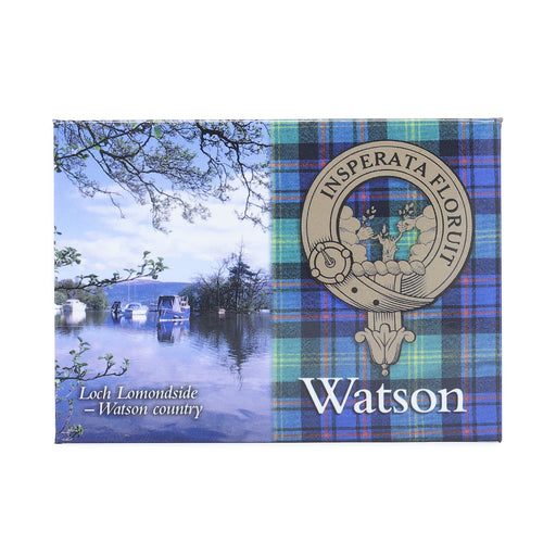 Scenic Metallic Magnet Scotlan Watson - Heritage Of Scotland - WATSON