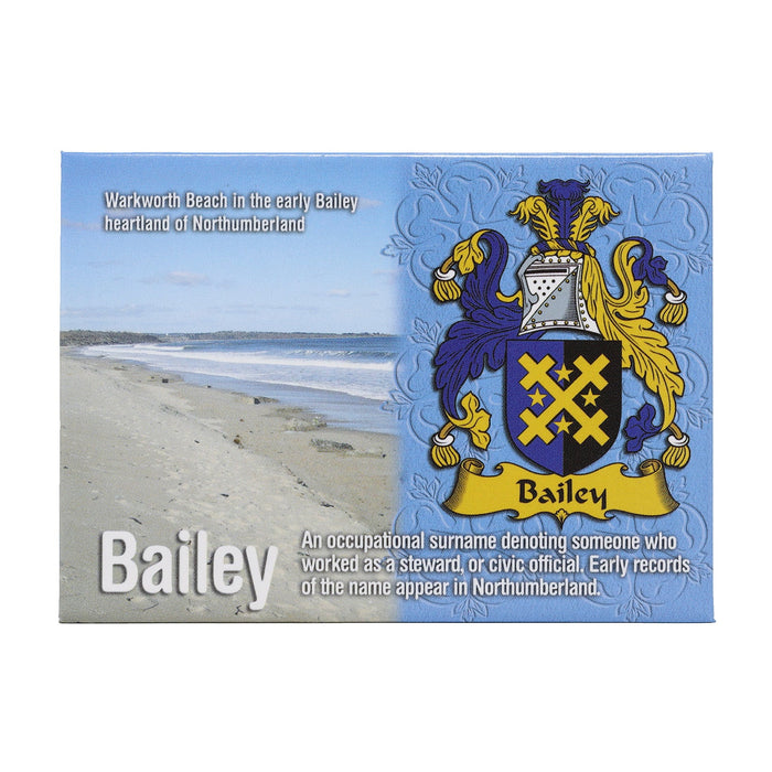 Scenic Metallic Magnet Wales Ni Eng Bailey - Heritage Of Scotland - BAILEY