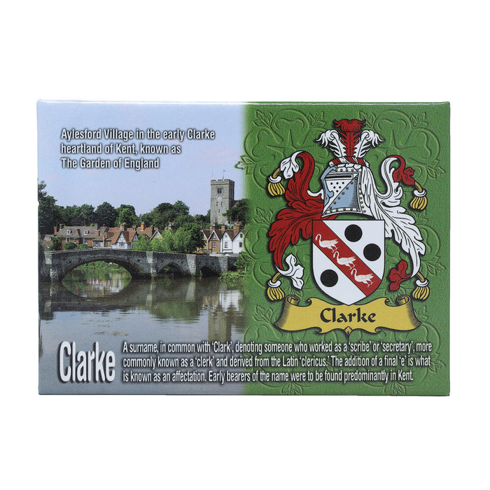 Scenic Metallic Magnet Wales Ni Eng Clarke - Heritage Of Scotland - CLARKE