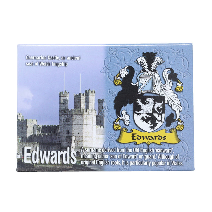 Scenic Metallic Magnet Wales Ni Eng Edwards - Heritage Of Scotland - EDWARDS