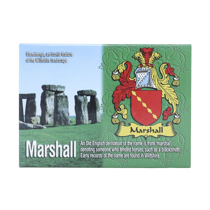 Scenic Metallic Magnet Wales Ni Eng Marshall - Heritage Of Scotland - MARSHALL