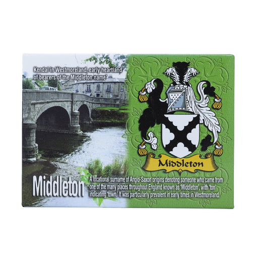 Scenic Metallic Magnet Wales Ni Eng Middleton - Heritage Of Scotland - MIDDLETON