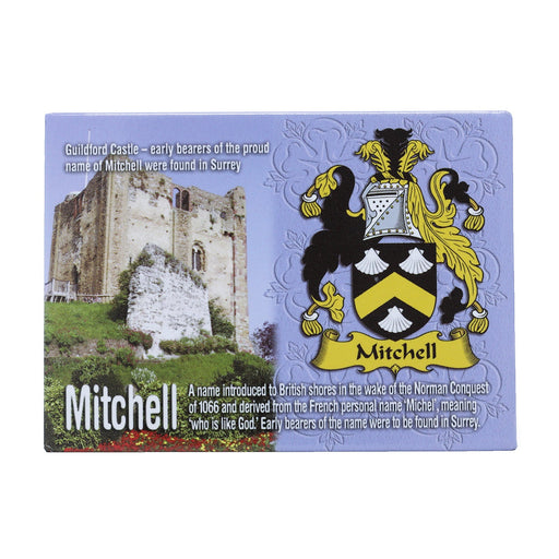 Scenic Metallic Magnet Wales Ni Eng Mitchell - Heritage Of Scotland - MITCHELL