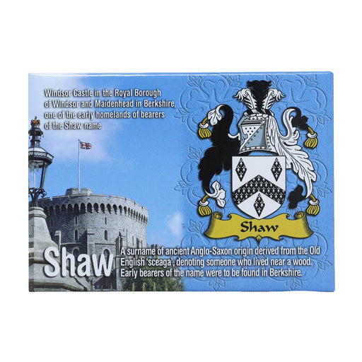 Scenic Metallic Magnet Wales Ni Eng Shaw - Heritage Of Scotland - SHAW