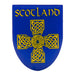 Scotland Blue Celtic Cross Pin Badge - Heritage Of Scotland - N/A