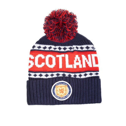 Scotland Bobble Hat - Heritage Of Scotland - NAVY