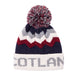 Scotland City Bobble Hat - Nco - Heritage Of Scotland - NAVY / CREAM / OXBLOOD