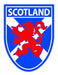 Scotland Lion Rampant Saltire Sticker - Heritage Of Scotland - NA