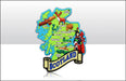 Scotland Map Magnet Pvc - Heritage Of Scotland - NA