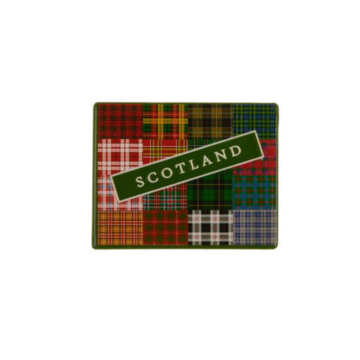 Scotland Multi Tartan Magnet - Heritage Of Scotland - MULTI