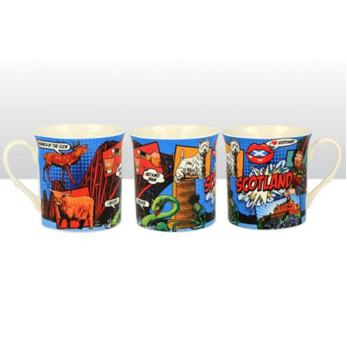 Scotland Pop Art Regal Mug - Heritage Of Scotland - NA