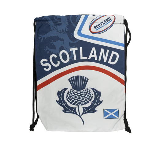 Scotland Rugby Draw String Bag - Heritage Of Scotland - NAVY