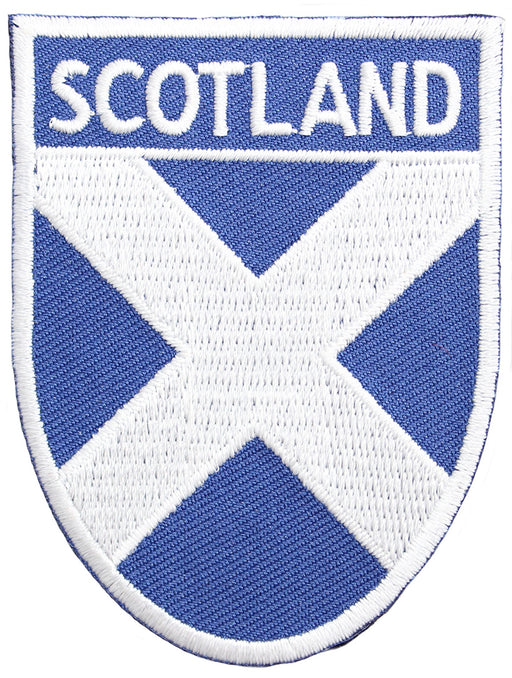 Scotland Saltire Shield Patch - Heritage Of Scotland - NA
