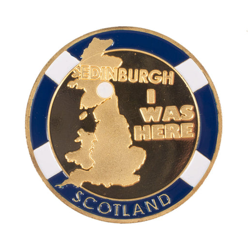 Scotland Souvenir Coin Edin Castle View 2014 - Heritage Of Scotland - EDIN CASTLE VIEW 2014