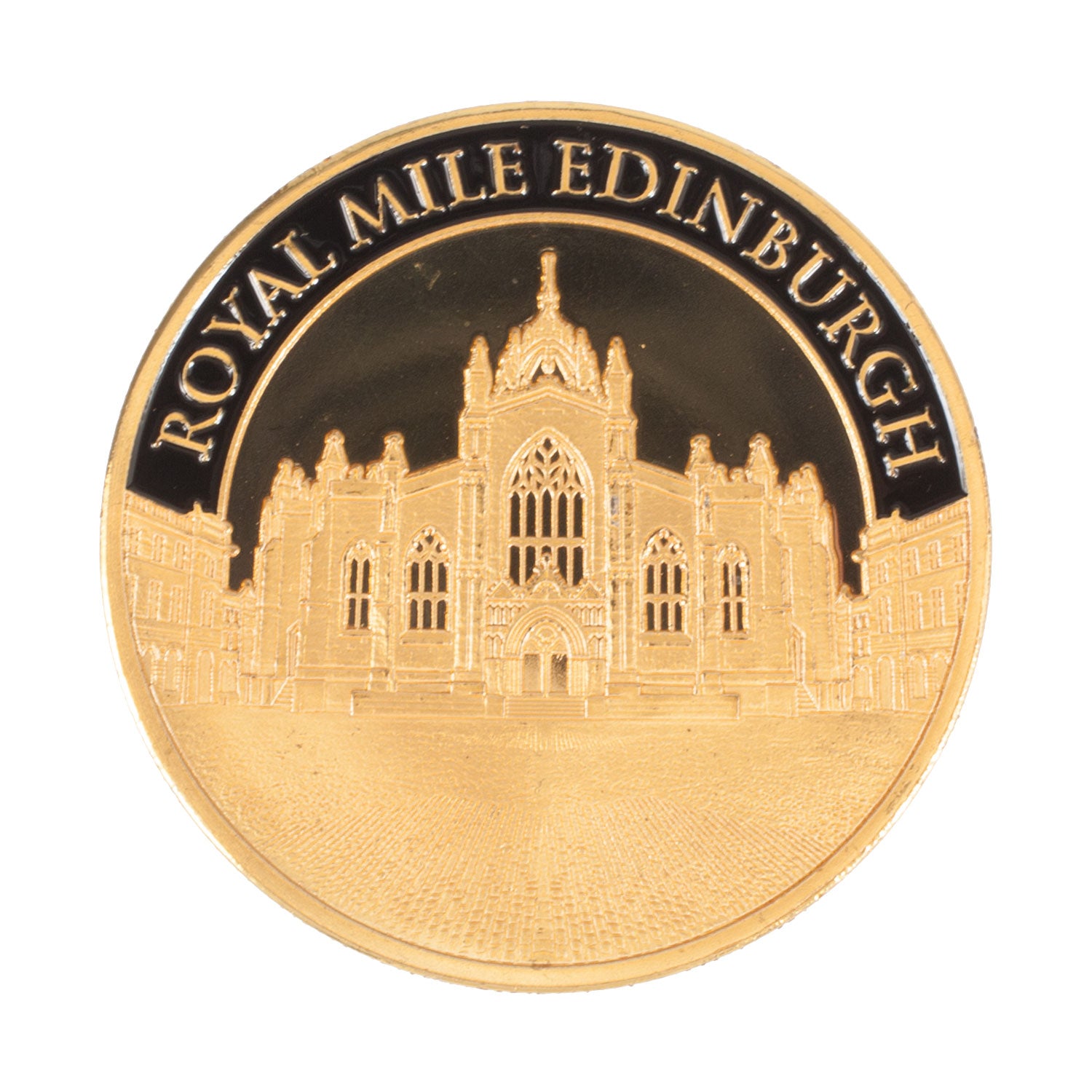 Scotland Souvenir Coin St Giles Cathedral - Heritage Of Scotland - ST GILES CATHEDRAL