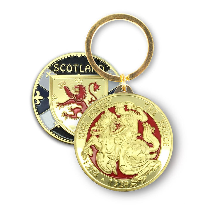Scotland Souvenir Keyring Scotland King The Bruce Horse - Heritage Of Scotland - SCOTLAND KING THE BRUCE HORSE