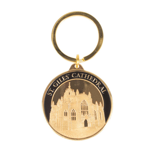 Scotland Souvenir Keyring St Giles Cathedral - Heritage Of Scotland - ST GILES CATHEDRAL