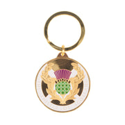 Scotland Souvenir Keyring The Thistle - Heritage Of Scotland - THE THISTLE
