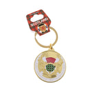 Scotland Souvenir Keyring The Thistle - Heritage Of Scotland - THE THISTLE