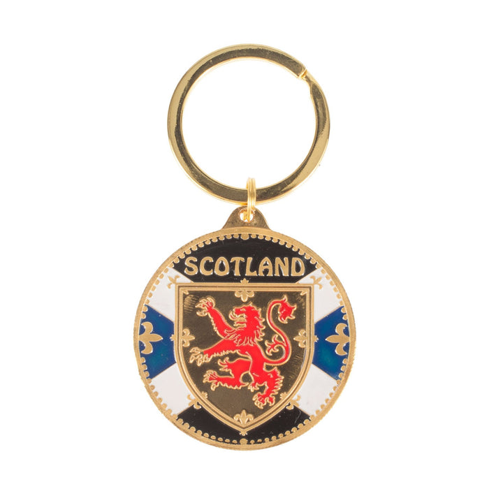 Scotland Souvenir Keyring The Thistle - Heritage Of Scotland - THE THISTLE