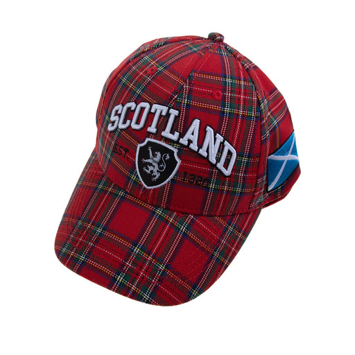 Scotland Tartan Cap - Heritage Of Scotland - RED