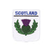 Scotland White Thistle Emb Badge - Heritage Of Scotland - N/A