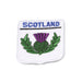 Scotland White Thistle Emb Badge - Heritage Of Scotland - N/A