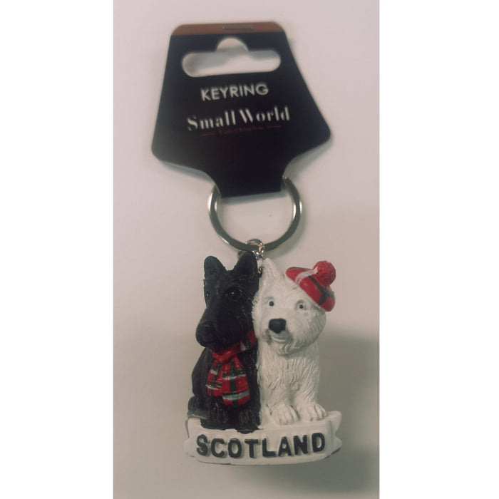 Scottie And Nessie Keyring - Heritage Of Scotland - NA