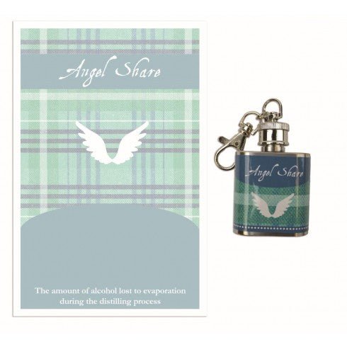 Scottish Hip Flask Angel Share - Heritage Of Scotland - NA