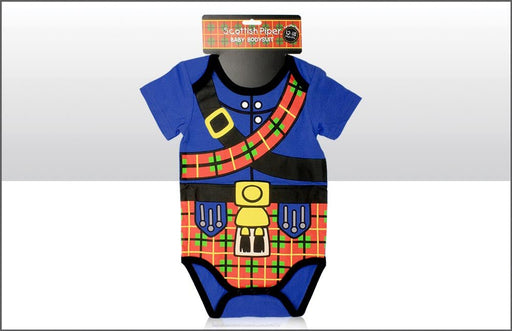 Scottish Piper Baby Bodysuit - Heritage Of Scotland - NA