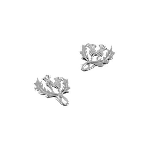 Scottish Thistle Earrings Double Thistle - Heritage Of Scotland - N/A