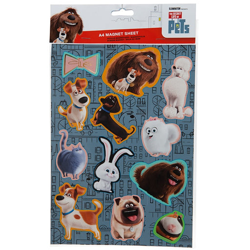 Secret Life Of Pets 28X21cm Magnet Sheet - Heritage Of Scotland - NA