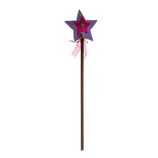 (S)Felt And Gingle Magic Wand Purple/Silver - Heritage Of Scotland - PURPLE/SILVER