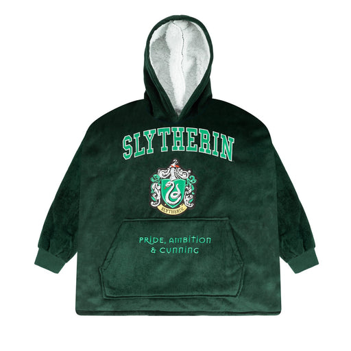 Slytherin Adult Blanket Hoodie - Heritage Of Scotland - NA