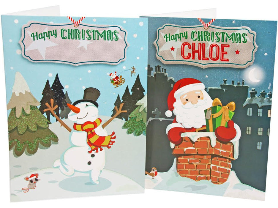 Snowy Night Card Finley - Heritage Of Scotland - FINLEY