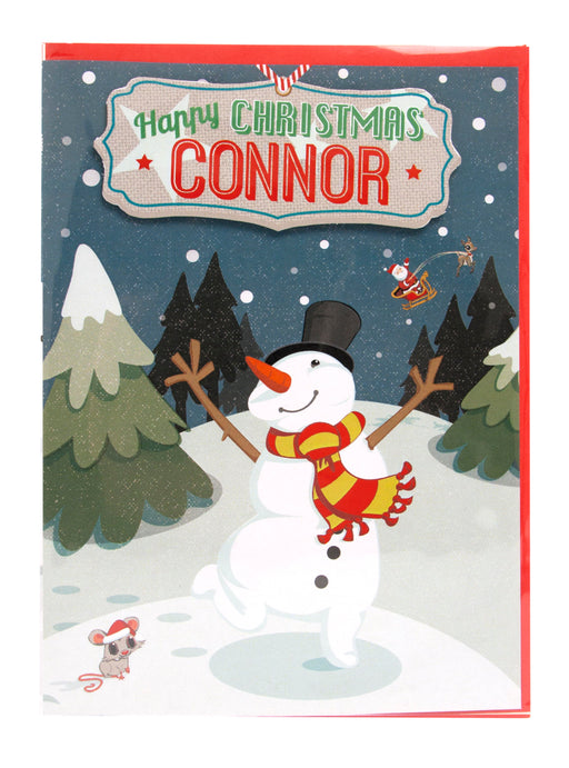 Snowy Night Card Florence - Heritage Of Scotland - FLORENCE