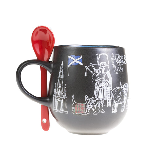 Spoon Mugs - Scotland Multi - Heritage Of Scotland - NA