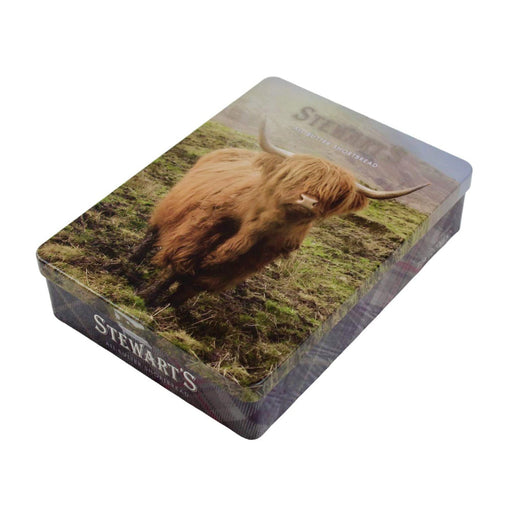 Stewart's Country Coll Highland Cow Tin - Heritage Of Scotland - NA