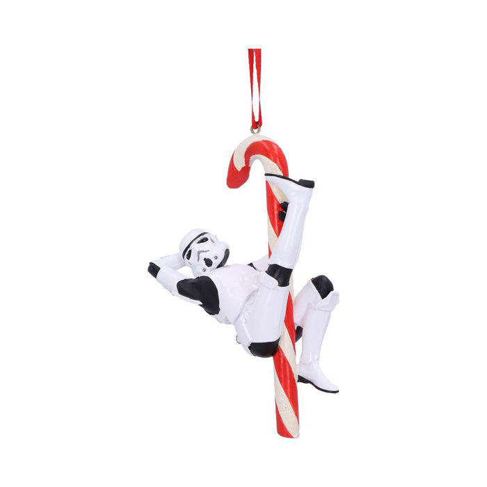 Stormtrooper Candy Cane Hanging Ornament - Heritage Of Scotland - NA