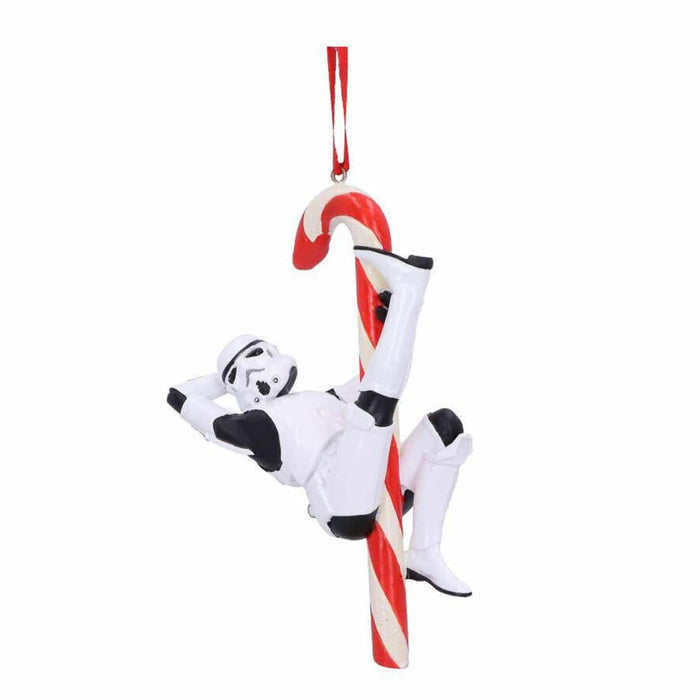 Stormtrooper Candy Cane Hanging Ornament - Heritage Of Scotland - NA