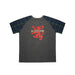 T-Shirts Emb Lion/Scot Blackwatch Sleeve - Heritage Of Scotland - CHARCOAL