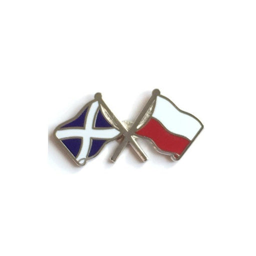 T277 Scotland & Poland Lapel Pin - Heritage Of Scotland - NA