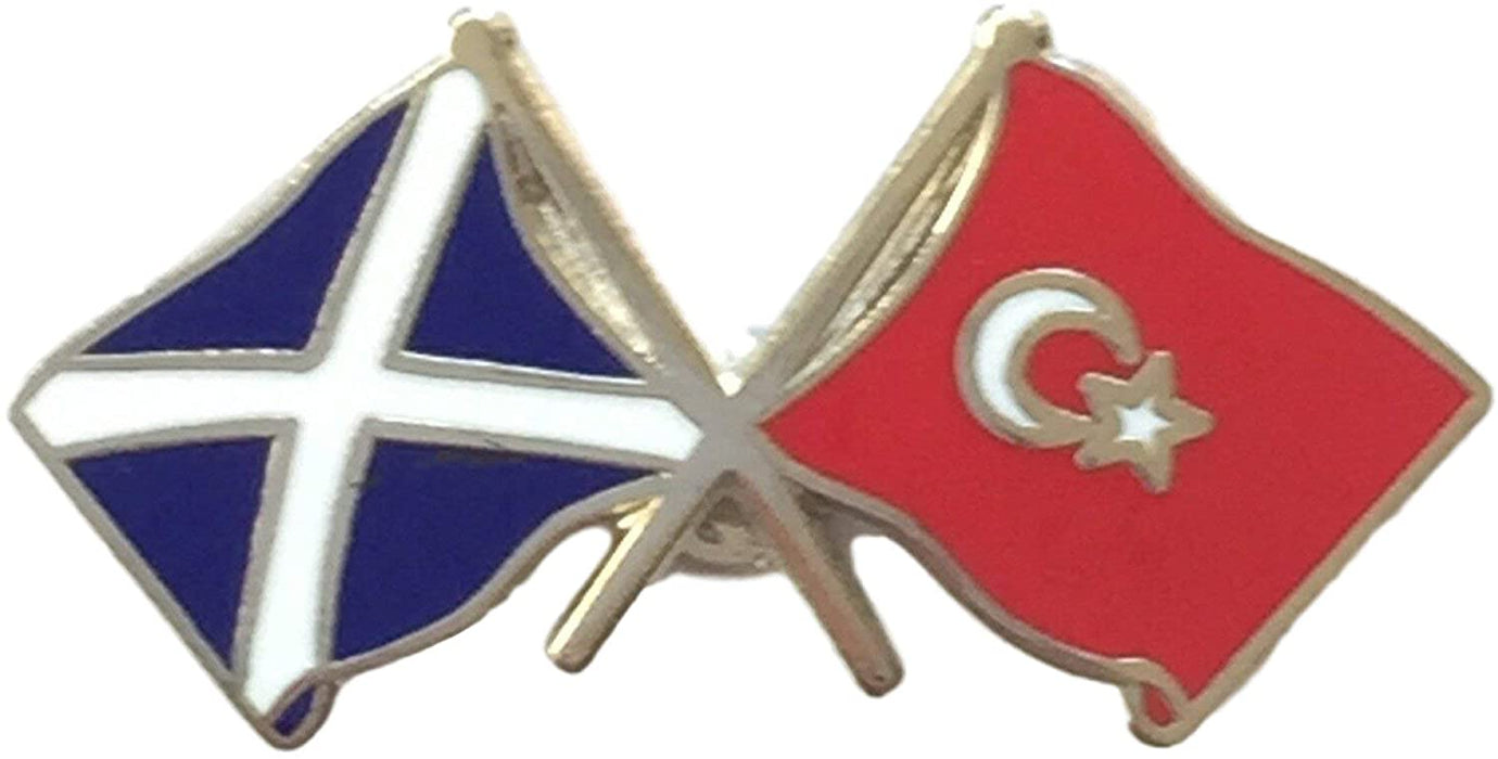 T618 Scotland & Turkey Lapel Pin - Heritage Of Scotland - NA